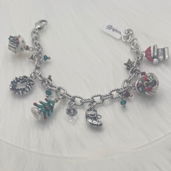Brighton Joys Of Christmas Charm Bracelet NWT - Picture 3 of 3